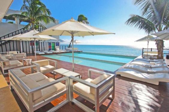 Beachside Corasol El Amanecer de Frida para 2 personas Playa del Carmen Exterior foto