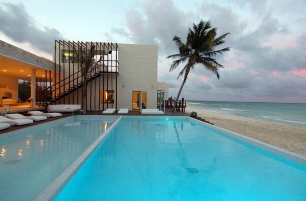 Beachside Corasol El Amanecer de Frida para 2 personas Playa del Carmen Exterior foto